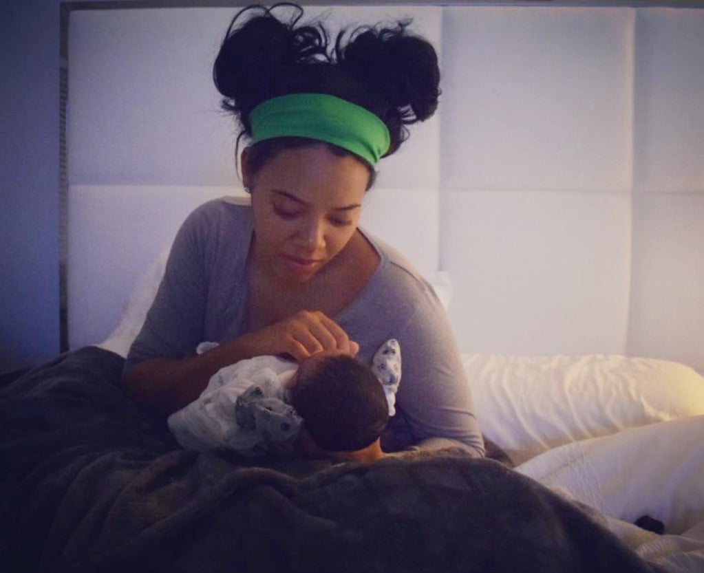Angela Simmons Gives Birth To Baby Boy and Shares the Sweetest First Photo Ever!
